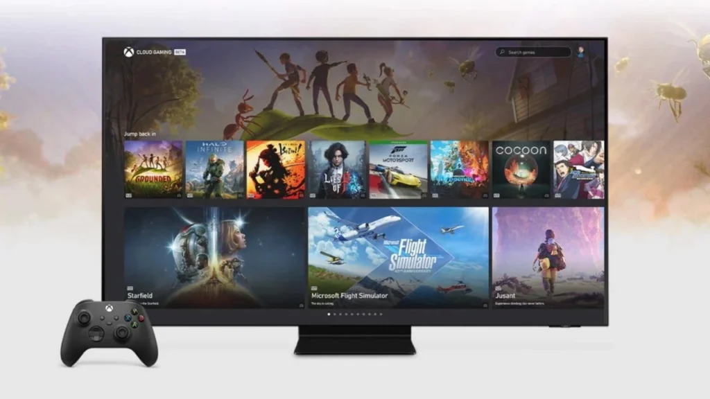 Smart TV com Xbox Cloud Smart TV com Xbox Cloud