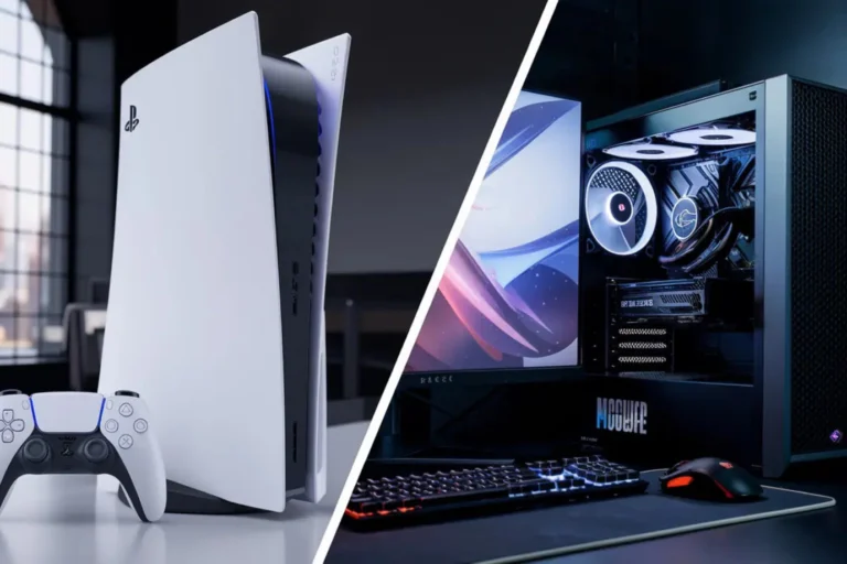 Capa ps5 vs pc gamer