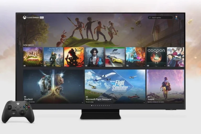 Smart TV com Xbox Cloud